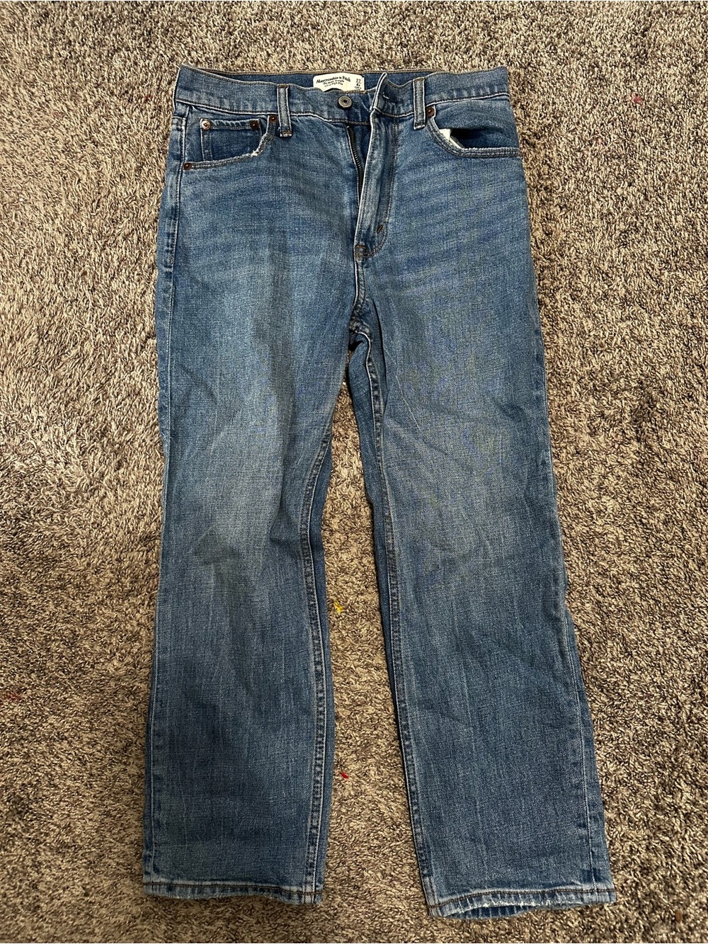 Abercrombie & Fitch Women's Relaxed Blue Jeans